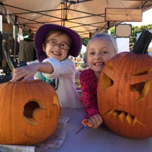 Pumpkin Carving at Perry Market